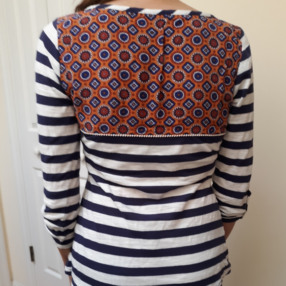 Striped and Patterned Top - Picture 2 of 5